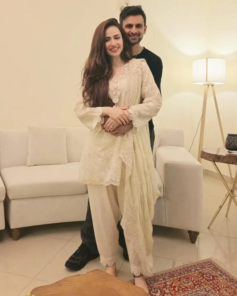 Sana Javed & Shoaib Malik Eid ul Adha Day 1 2025