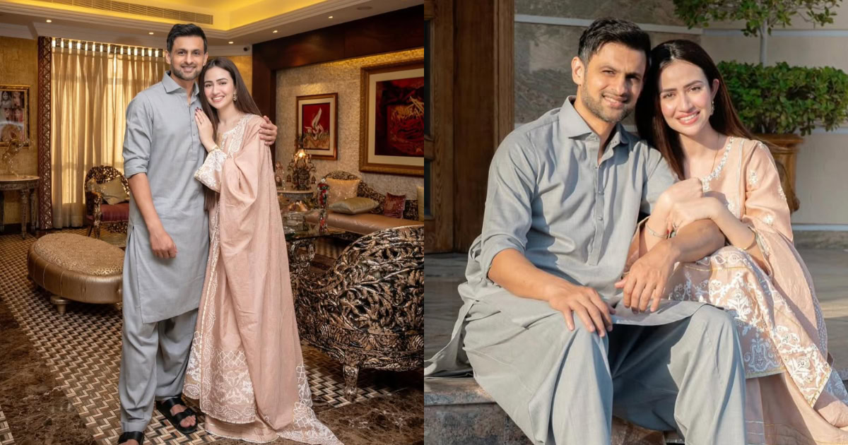 Sana Javed & Shoaib Malik Eid ul Adha Day 1 2025