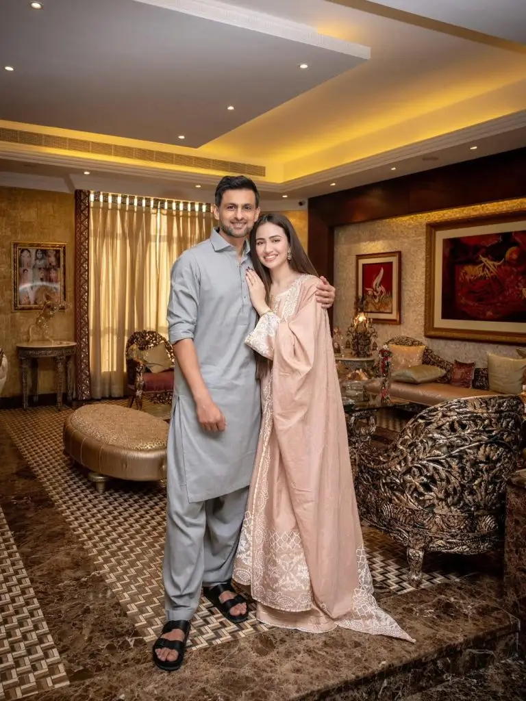 Sana Javed & Shoaib Malik Eid ul Adha Day 1 2025
