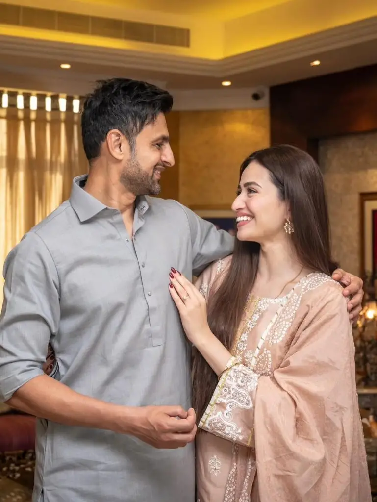 Sana Javed & Shoaib Malik Eid ul Adha Day 1 2025