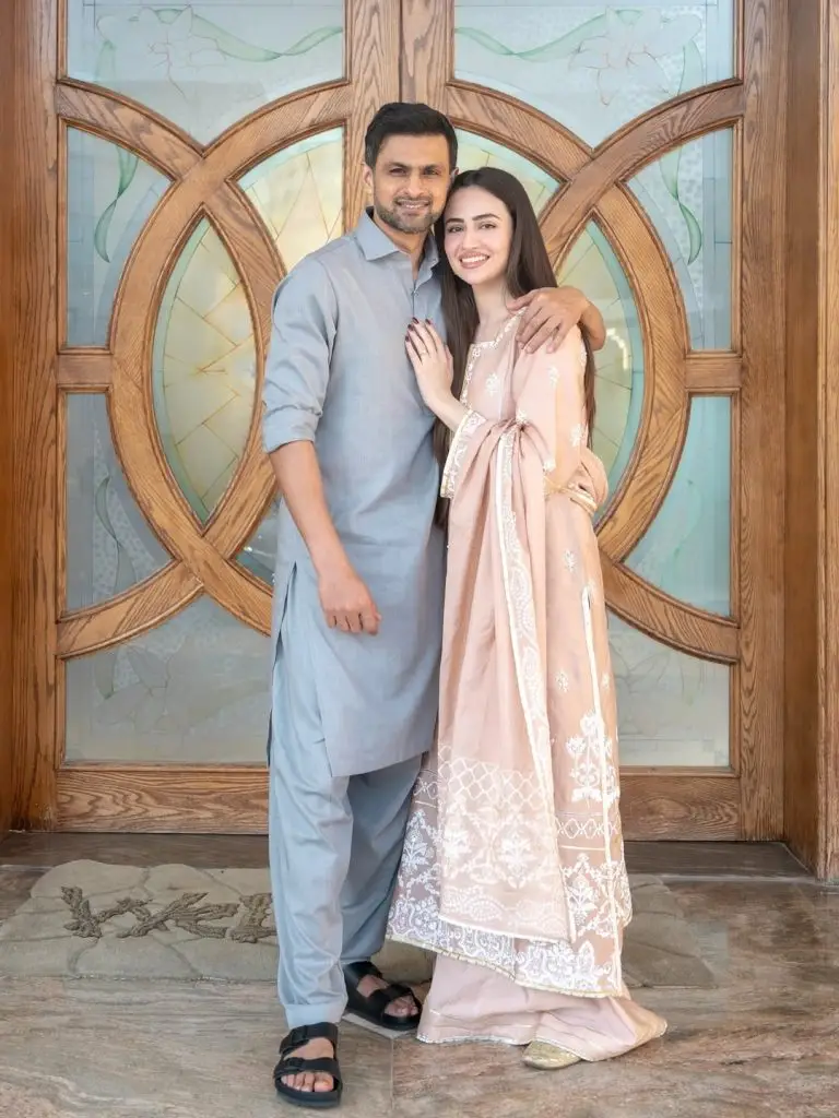 Sana Javed & Shoaib Malik Eid ul Adha Day 1 2025