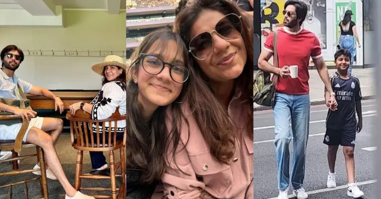 Fahad Mustafa’s New Adorable Family Clicks From London