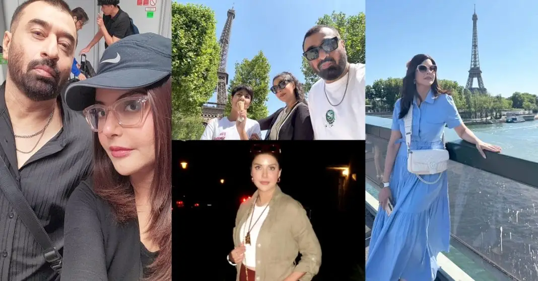 Nida Yasir Family Trip from Paris