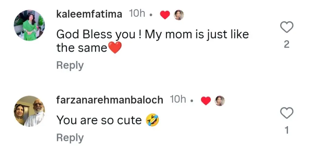Bushra Ansari Turns Cleaner Cook For Daughter