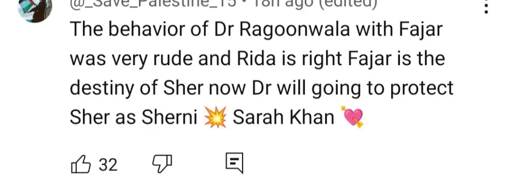 Sher Episode 16 – Danish Taimoor’s Performance & Rida’s Reaction Wins Fans