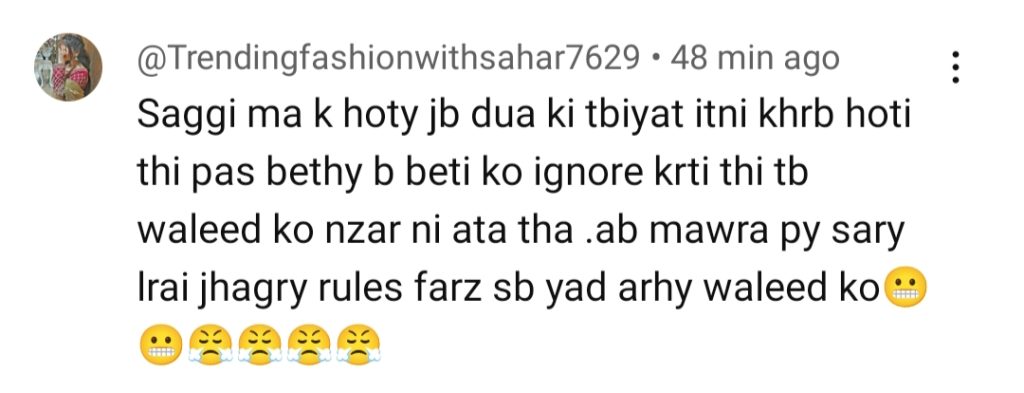Do Kinaray Episode 38 – Fans Think Waleed Deserved Dureshehwar