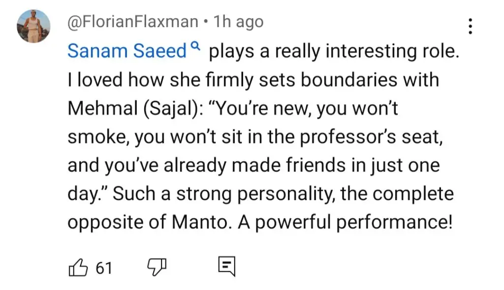 Main Manto Nahi Hoon Episode 2 – Sanam Saeed Makes Strong Television Comeback