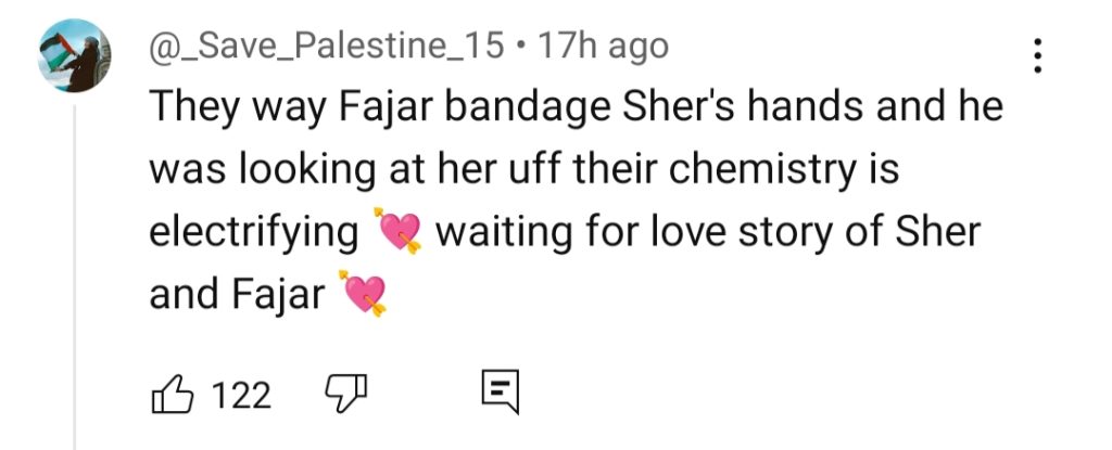 Sher Episode 14 – Sher & Fajar’s Chemisty Loved By Fans