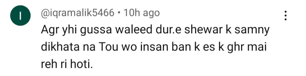 Do Kinaray Episode 38 – Fans Think Waleed Deserved Dureshehwar