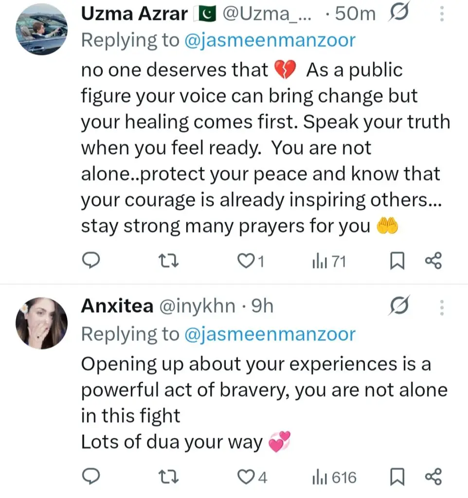 Jasmeen Manzoor Shares Domestic Brutality She Faced