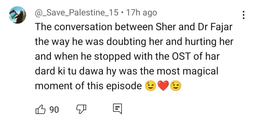 Sher Episode 16 – Danish Taimoor’s Performance & Rida’s Reaction Wins Fans