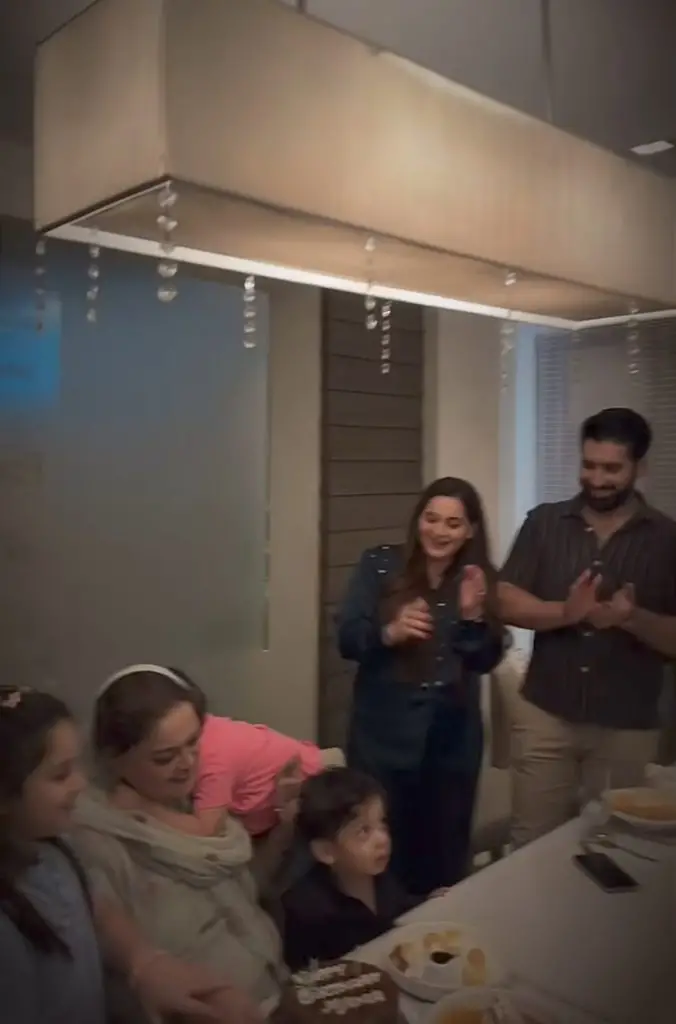 Aiman Khan & Minal Khan Family Celebrate Their Mother’s Birthday