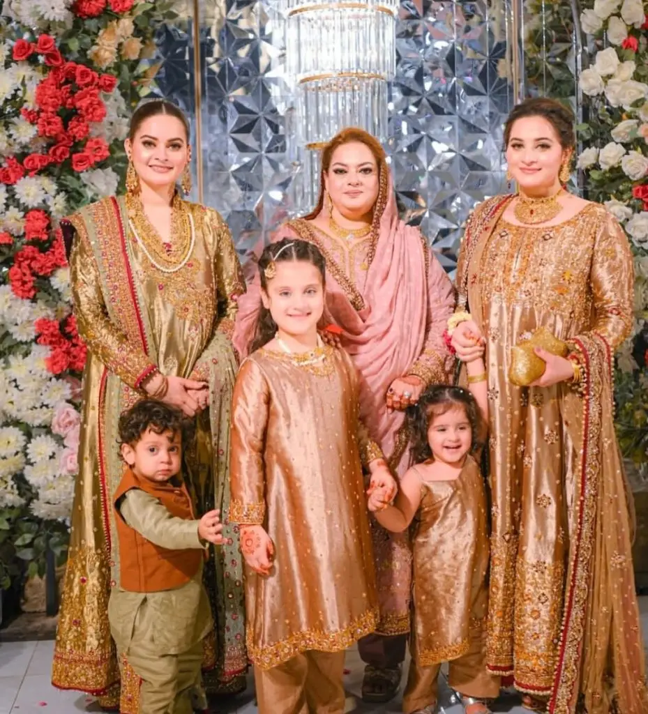 Aiman Khan & Minal Khan Family Celebrate Their Mother’s Birthday