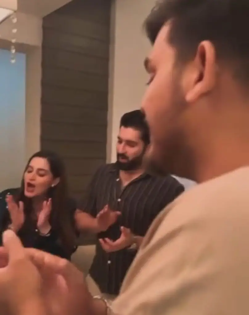 Aiman Khan & Minal Khan Family Celebrate Their Mother’s Birthday