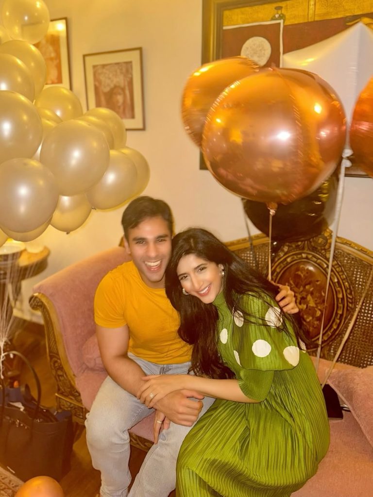 Ameer Gilani Celebrates Birthday with Wife Mawra Hocane