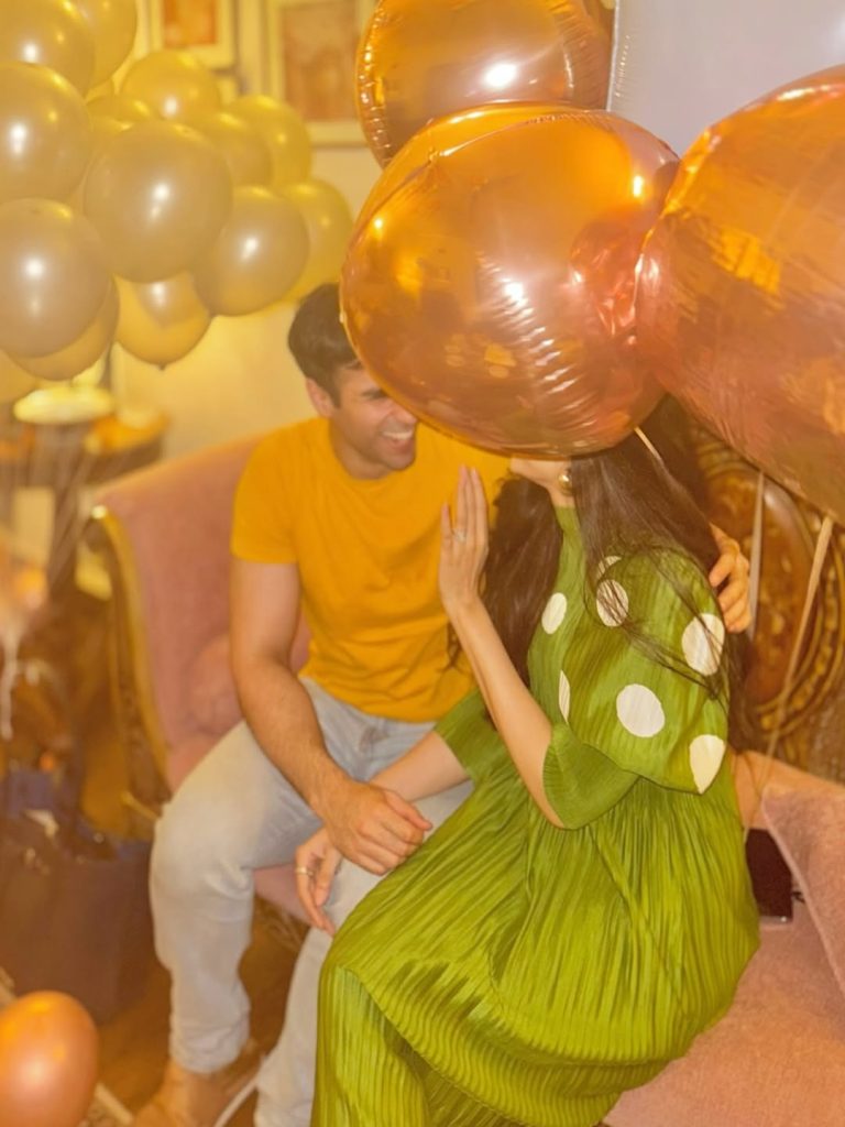 Ameer Gilani Celebrates Birthday with Wife Mawra Hocane