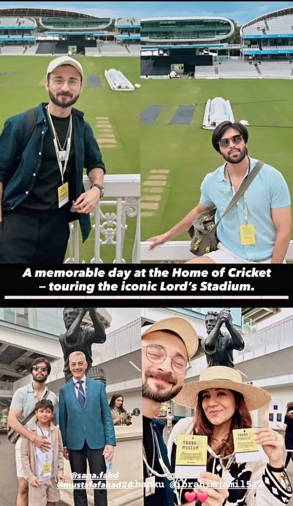 Fahad Mustafa’s New Adorable Family Clicks From London