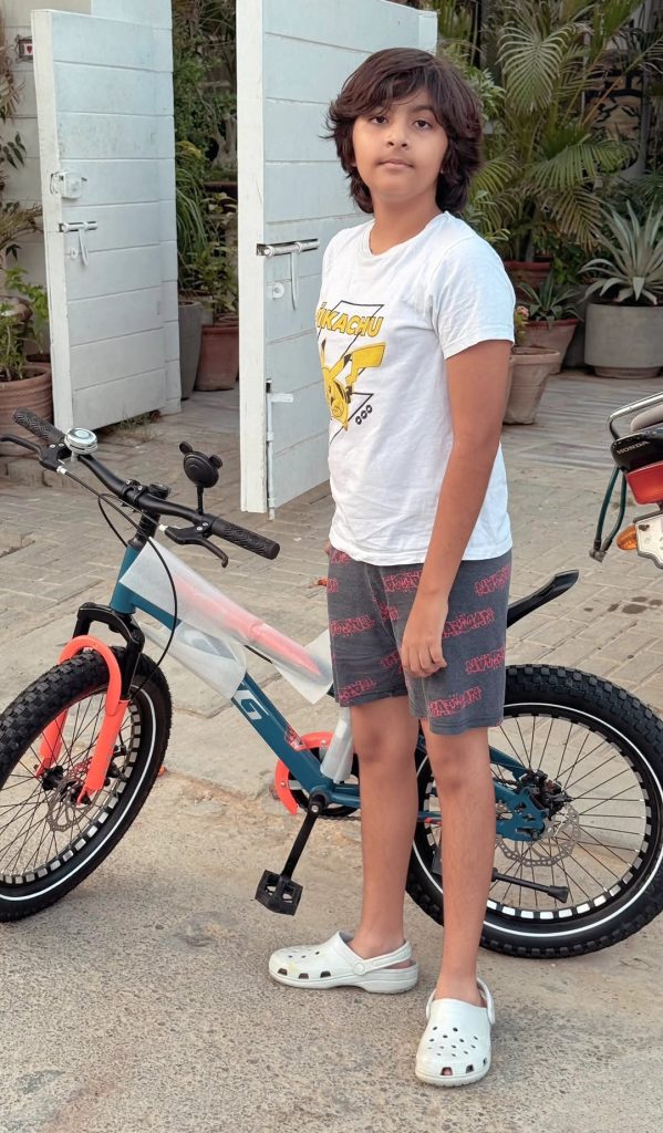 Nida Yasir Wishes Son Balaj on His Birthday