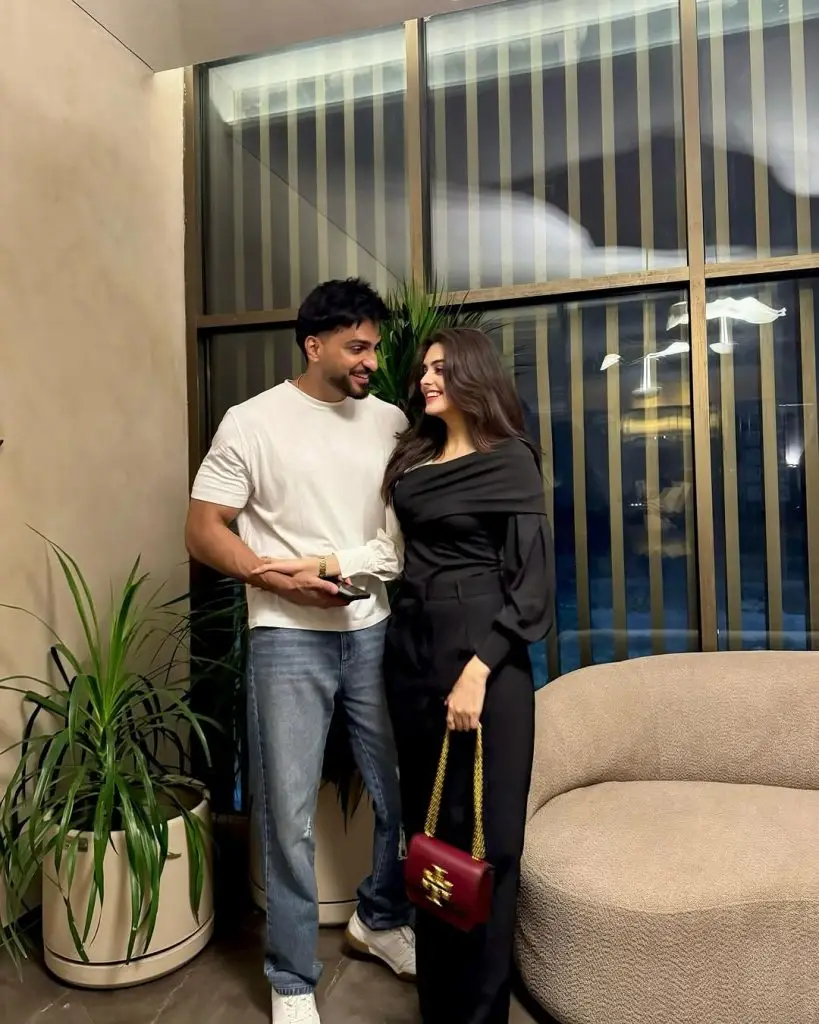 Omer Shahzad & Shanzey Lodhi Pictures from Dinner