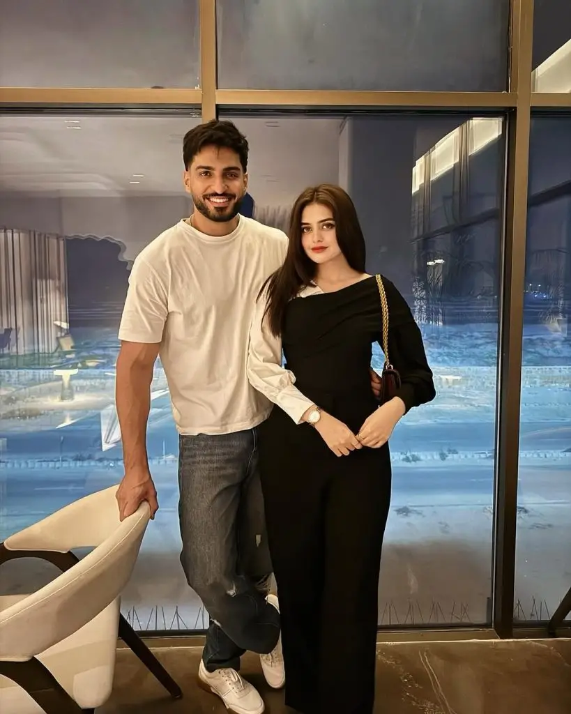 Omer Shahzad & Shanzey Lodhi Pictures from Dinner