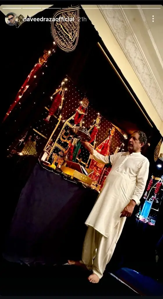 Pakistani Ahl e Tashie Celebrities Observe Muharram with Respect