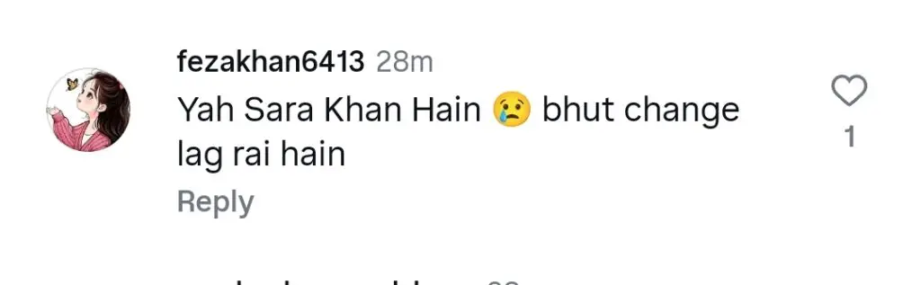 Sarah Khan Recent Pictures Surprise Fans