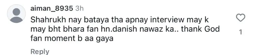 Danish Nawaz’s Picture With Shahrukh Khan Trolled