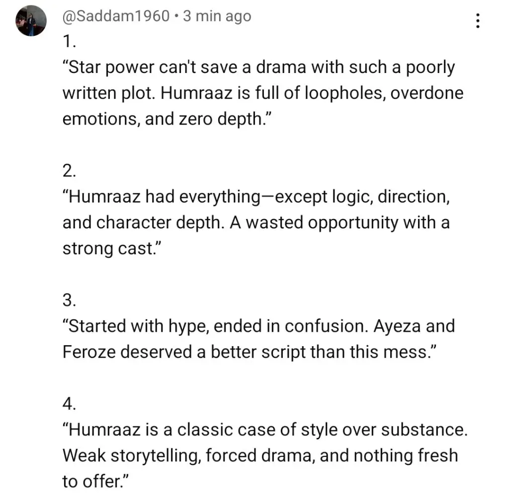Humraaz Episode 21 – Fans Think Makers Wasted The Star Power