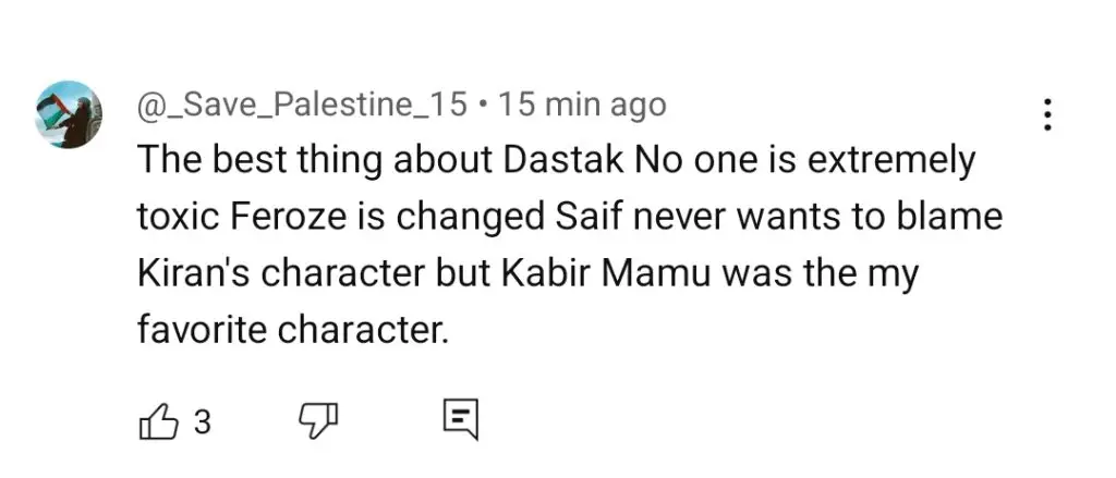 Dastak Last Episode Public Reaction