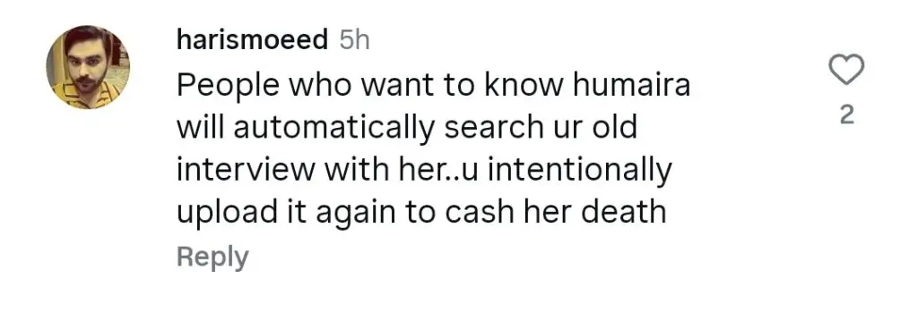 Ahmed Ali Butt Criticized for Cashing Humaira Asghar Tragedy