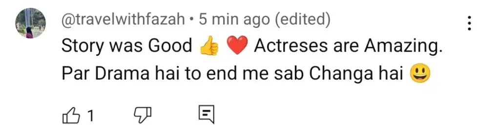 Meri Tanhai Last Episode Public Reaction