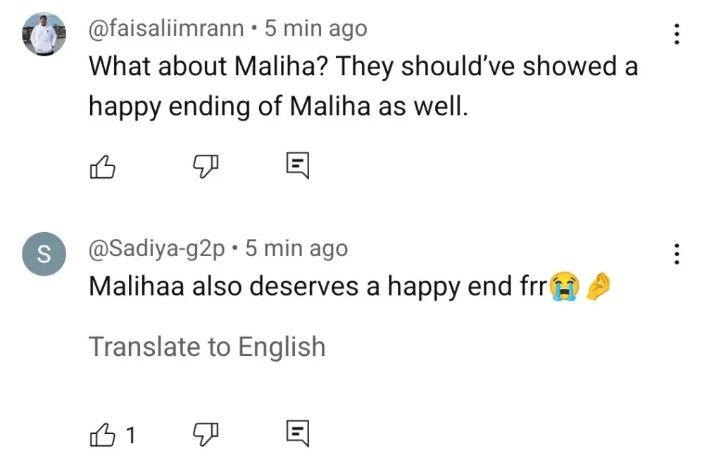 Meri Tanhai Last Episode Public Reaction