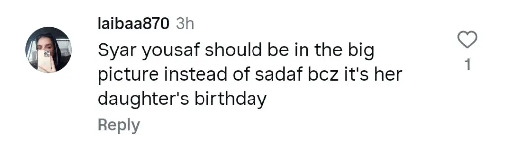 Sadaf Kanwal Praised For Showing Love To Nooreh