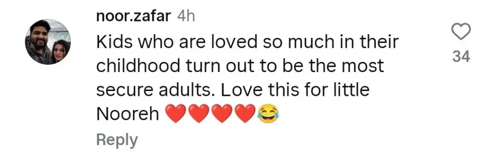 Sadaf Kanwal Praised For Showing Love To Nooreh