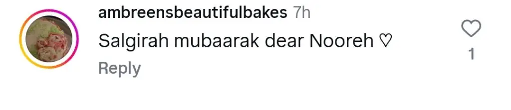 Sadaf Kanwal Praised For Showing Love To Nooreh