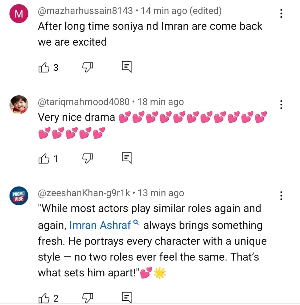 Masoom Promo Featuring Imran Ashraf & Sonya Hussyn