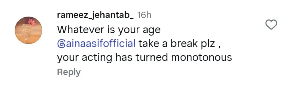 Aina Asif’s Age Sparks Online Controversy