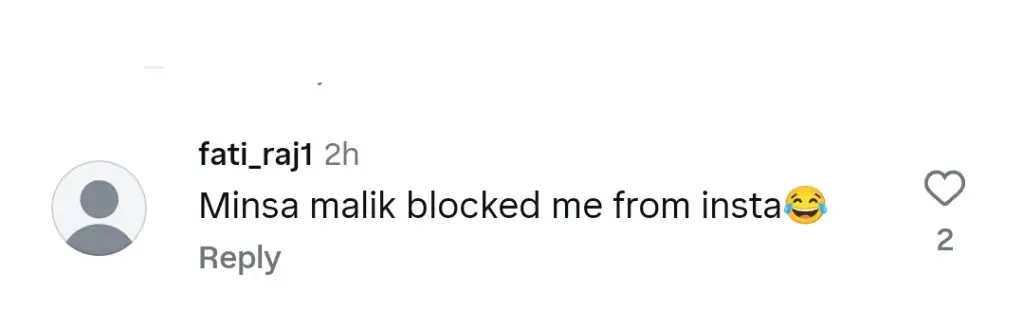Alizeh Shah Instructs Her Fans Regarding Minsa Malik