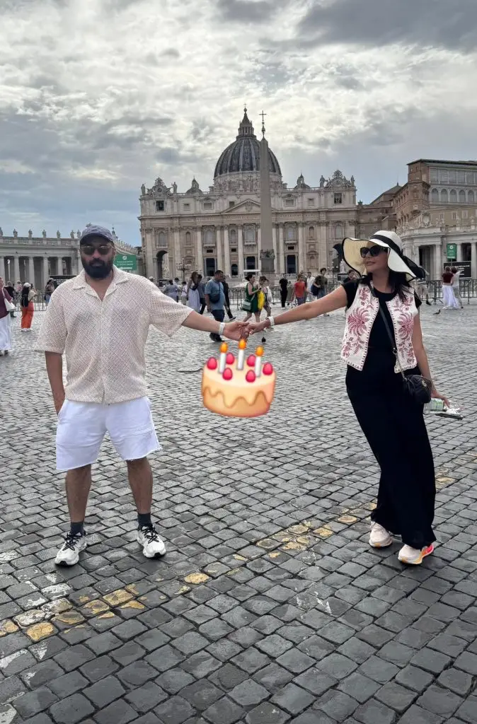 Nida Yasir & Yasir Nawaz in Rome, Italy