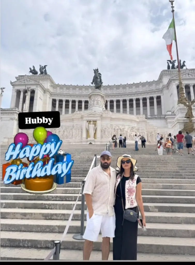 Nida Yasir & Yasir Nawaz in Rome, Italy