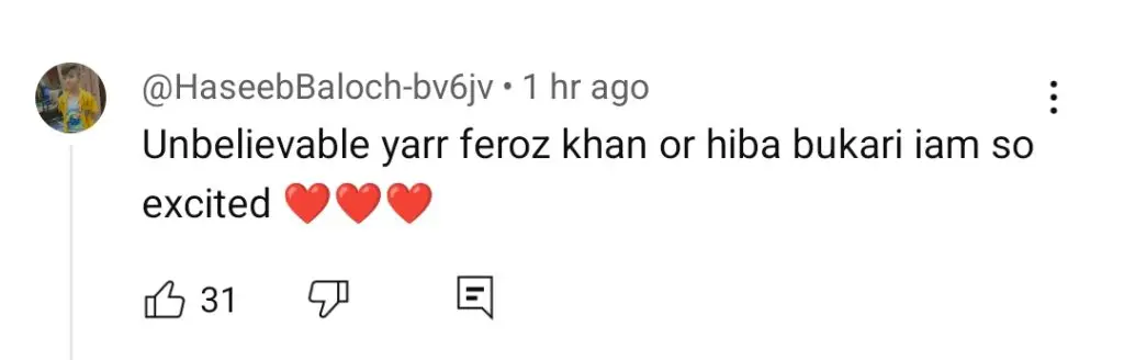Feroze Khan & Hiba Bukhari Upcoming Drama First Look