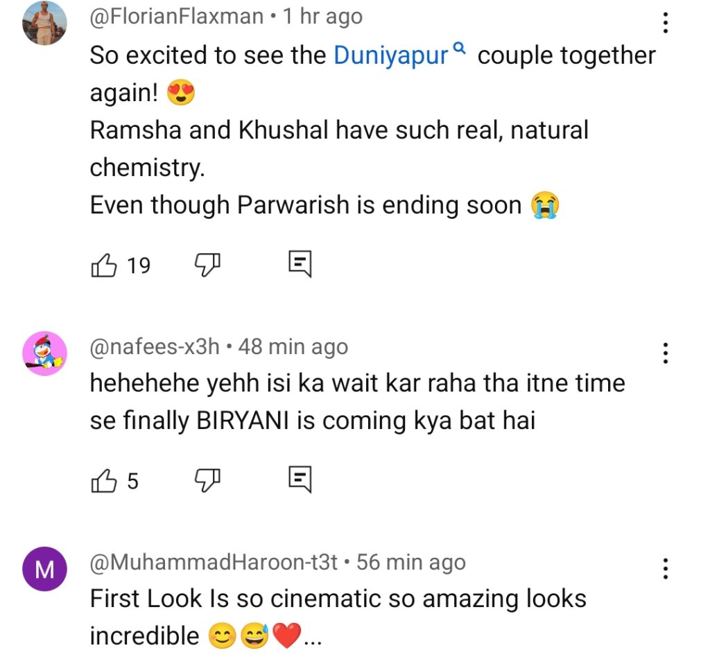 Ramsha Khan & Khushhal Khan Upcoming Drama Biryani Teaser