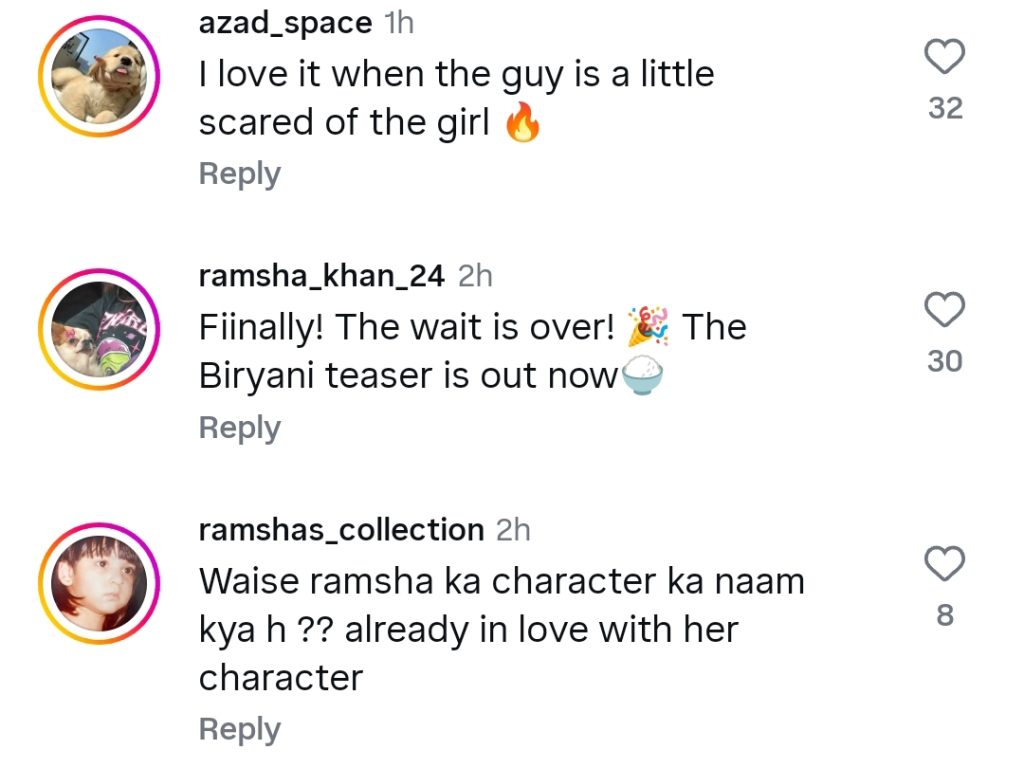 Ramsha Khan & Khushhal Khan Upcoming Drama Biryani Teaser