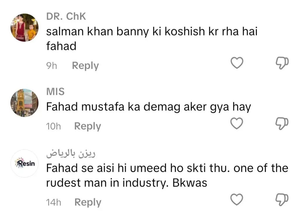 Fahad Mustafa’s Insulting Behaviour Towards Employee Goes Viral