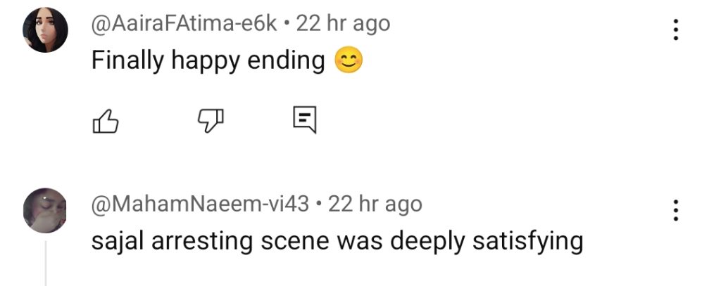Inteha Last Episode Public Reaction