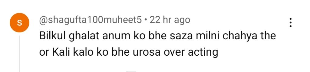 Inteha Last Episode Public Reaction