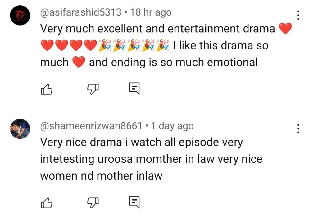 Inteha Last Episode Public Reaction