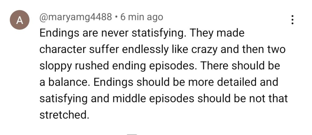 Inteha Last Episode Public Reaction