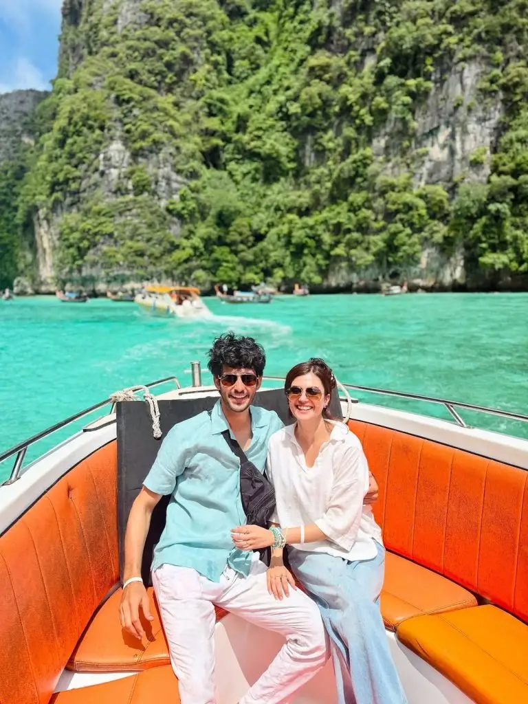 Subhan Awan & Washma Fatima Romantic Pictures from Thailand