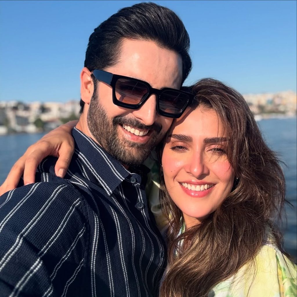 Danish Taimoor & Ayeza Khan Family Pictures From Turkey